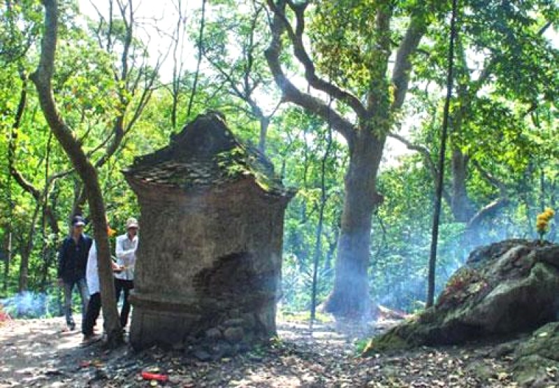 Di tích ngôi chùa cổ còn sót lại