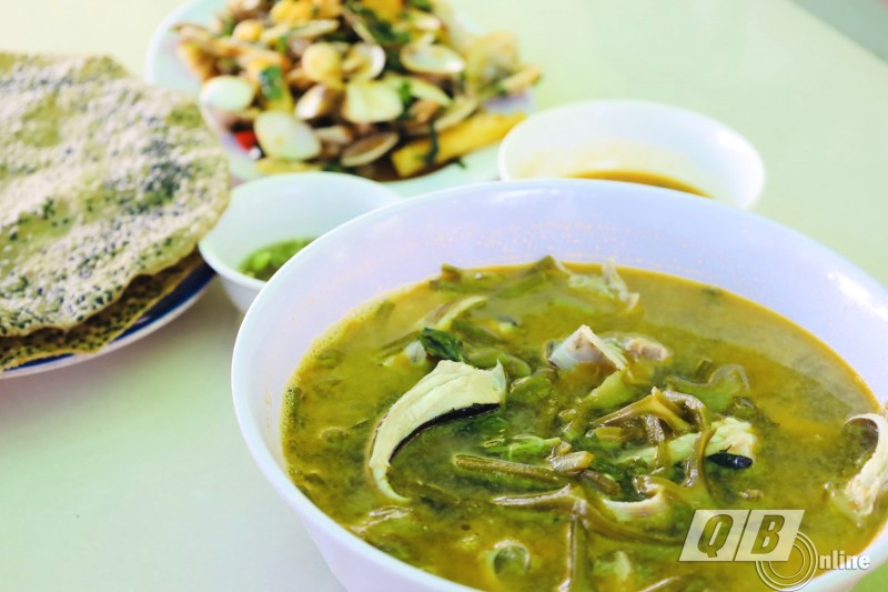 Canh Xương Rồng đặc sản quán Dì Hà