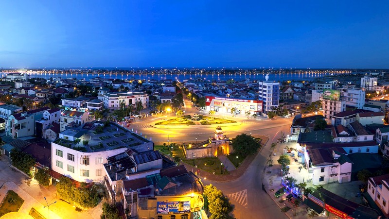 Quảng Bình Quan từ trên cao