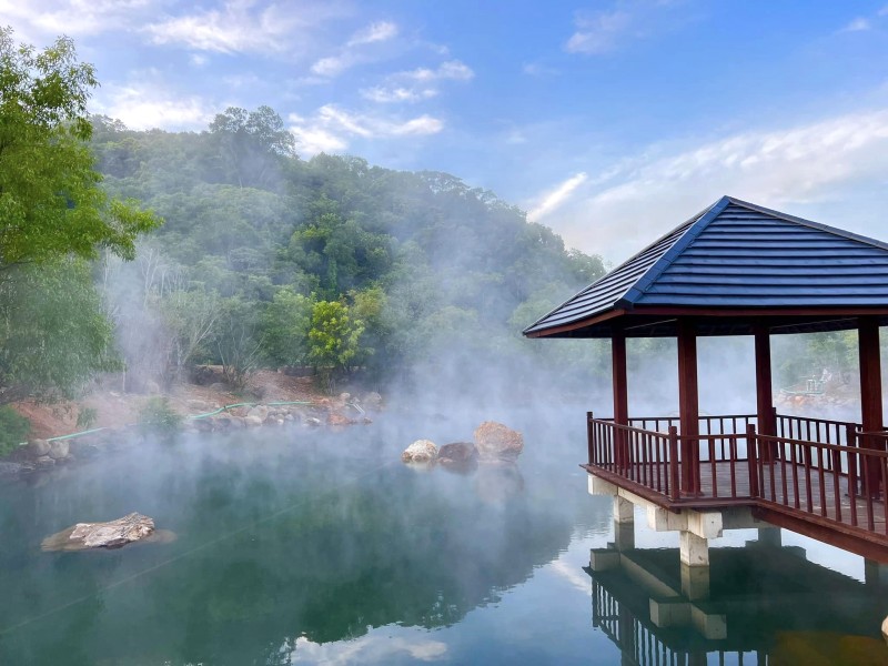 Suối nước nóng Bang Onsen - điểm hẹn Quảng Bình mùa Đông Xuân.