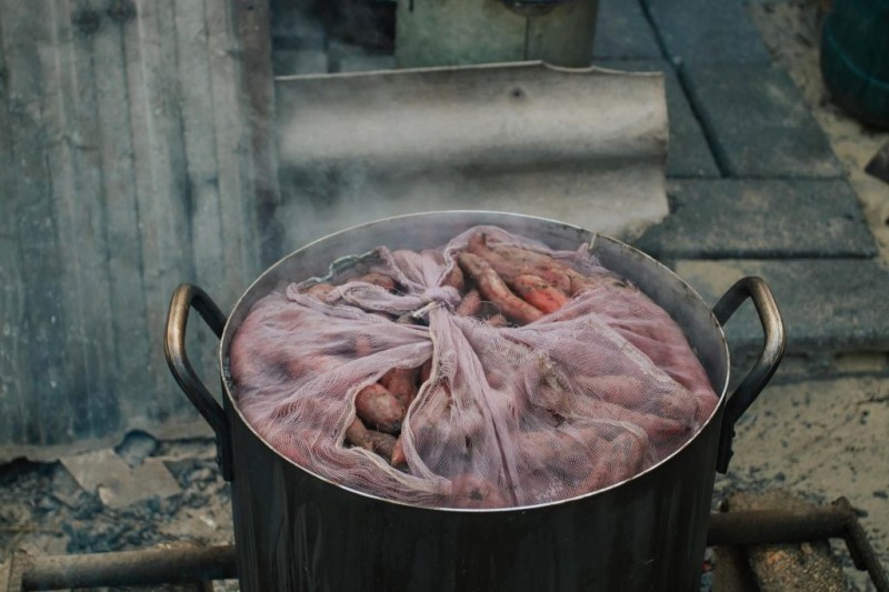 Cách chế biến khoai dẻo Quảng Bình