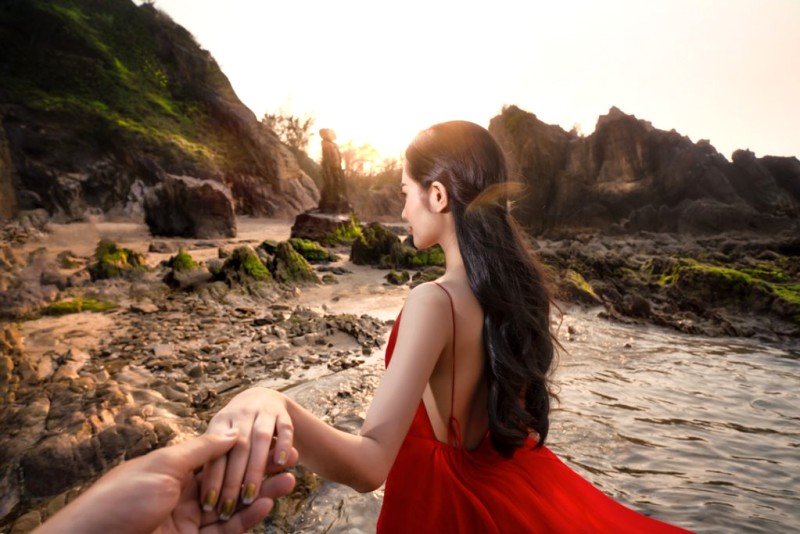 Checkin Bãi biển Đá Nhảy