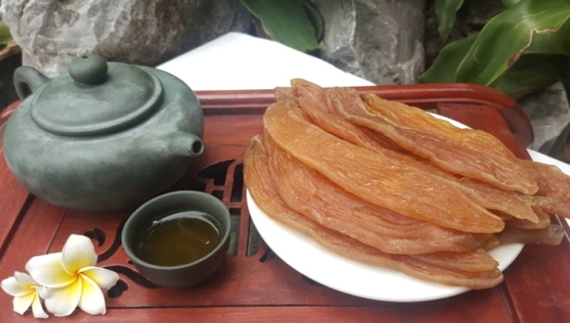 Thú vị khi thưởng thức khoai deo